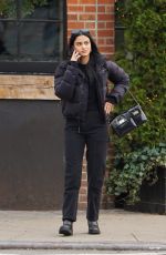 CAMILA MENDES Out in New York 12/09/2021