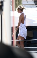CANDICE SWANEPOEL at a Birthday Party for a Friend in Miami Beach 12/12/2021