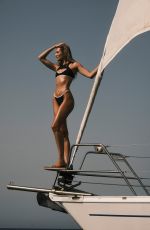 CANDICE SWANEPOEL for Tropic of C Power Suit, December 2021