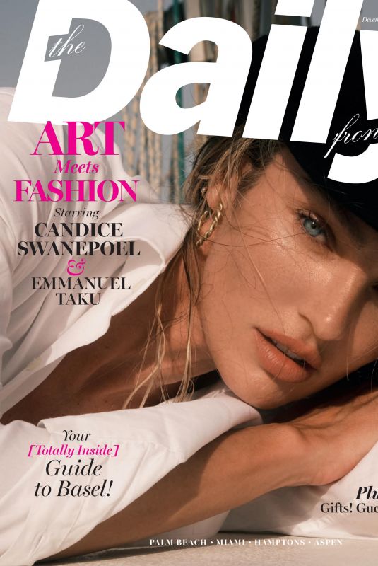 CANDICE SWANEPOEL in The Daily Front Row magazine, December 2021