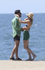 CARLA PEREYRA Out on the Beach in Uruguay 12/26/2021