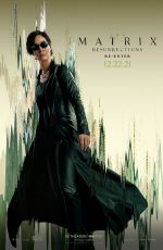 CARRIE-ANNE MOSS and JESSICA HENWICK - The Matrix Resurrection Promos 2021