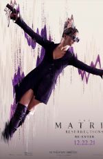 CARRIE-ANNE MOSS and JESSICA HENWICK - The Matrix Resurrection Promos 2021