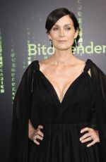CARRIE-ANNE MOSS at The Matrix Resurrections Premiere Screening at Castro Theatre in San Francisco 12/18/2021