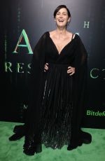 CARRIE-ANNE MOSS at The Matrix Resurrections Premiere Screening at Castro Theatre in San Francisco 12/18/2021