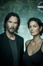 CARRIE-ANNE MOSS for Entertainment Weekly, January 2022