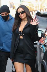 CHARLI XCX Arrives at iHeartRadio Z100 Jingle Ball Pre-Show in New York 12/10/2021