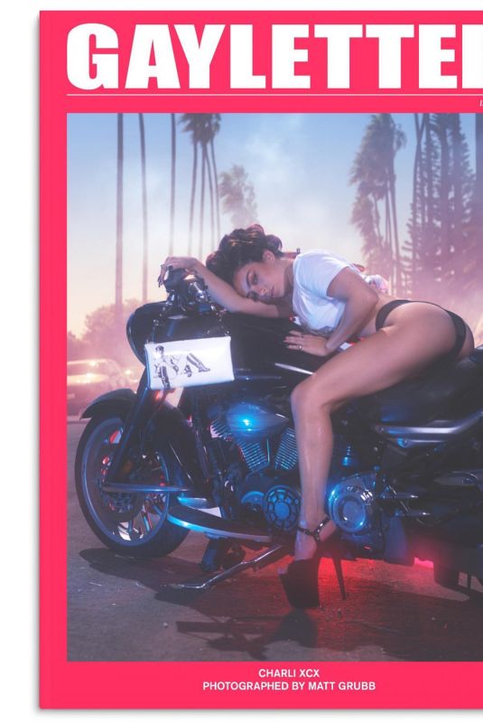 CHARLI XCX in Gayletter, Magazine, January 2022