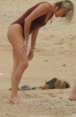 CHARLIZE THERON in Swimsuit on Vacation in Cabo San Lucas 11/27/2021