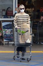 CHARLIZE THERON Shopping at Gelson