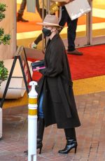 CHARLIZE THERON Shopping at Neiman Marcus in Beverly Hills 12/15/2021