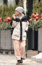 CHARLOTTE CASIRAGHI and PRINCESS CAROLINE of HANOVER Out in Gstaad 12/25/2021