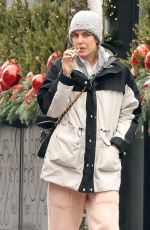CHARLOTTE CASIRAGHI and PRINCESS CAROLINE of HANOVER Out in Gstaad 12/25/2021