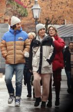 CHARLOTTE CASIRAGHI and PRINCESS CAROLINE of HANOVER Out in Gstaad 12/25/2021