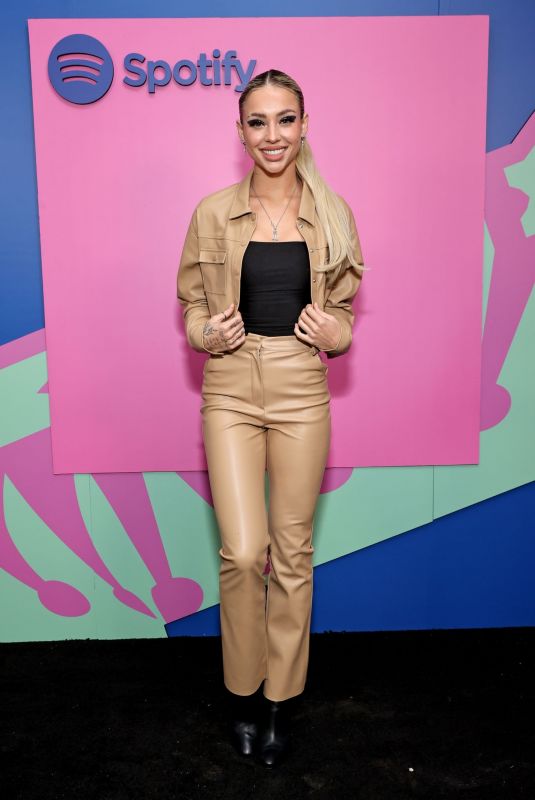 CHARLY JORDAN at Spotify’s A Totally Normal Party for 2021 in Los Angeles 12/14/2021