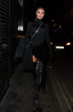 CHLOE SIMS Arrives at Vas J Morgans Party in London 12/02/2021