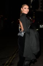 CHLOE SIMS Arrives at Vas J Morgans Party in London 12/02/2021