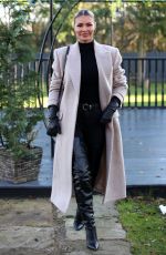 CHLOE SIMS on the Set of The Only Way is Essex 12/02/2021