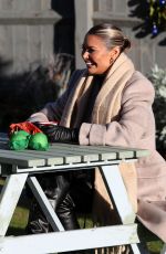 CHLOE SIMS on the Set of The Only Way is Essex 12/02/2021