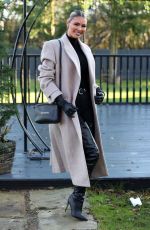 CHLOE SIMS on the Set of The Only Way is Essex 12/02/2021