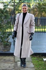 CHLOE SIMS on the Set of The Only Way is Essex 12/02/2021