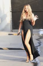 CHRISSY TEIGEN Arrives at Jimmy Kimmel Live! 12/07/2021