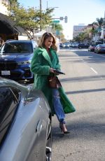 CHRISSY TEIGEN Leaves Lunch in Beverly Hills 12/17/2021