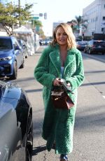 CHRISSY TEIGEN Leaves Lunch in Beverly Hills 12/17/2021