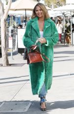 CHRISSY TEIGEN Out and About in Beverly Hills 12/17/2021