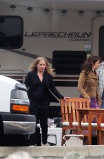 CHRISTINA APPLEGATE on the Set of Dead to Me, Season 3 in Los Angeles 12/09/2021