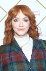 CHRISTINA HENDRICKS at Brooks Brothers Special Holiday Celebration in Beverly Hills 12/10/2021