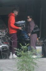 CHRISTINA RICCI Arrives Home with Her Baby in Los Angeles 12/10/2021