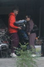 CHRISTINA RICCI Arrives Home with Her Baby in Los Angeles 12/10/2021
