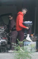 CHRISTINA RICCI Arrives Home with Her Baby in Los Angeles 12/10/2021