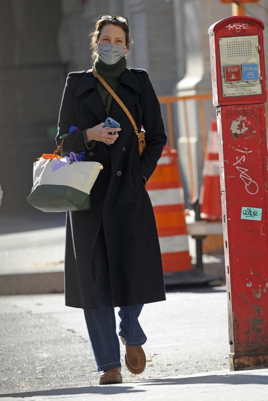 CHRISTY TURLINGTON Out and About in New York 12/14/2021