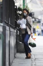CHRISTY TURLINGTON Out Buying an Orchid in New York 12/02/2021