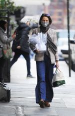 CHRISTY TURLINGTON Out Buying an Orchid in New York 12/02/2021