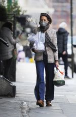 CHRISTY TURLINGTON Out Buying an Orchid in New York 12/02/2021