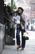 CHRISTY TURLINGTON Out Buying an Orchid in New York 12/02/2021