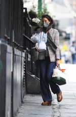 CHRISTY TURLINGTON Out Buying an Orchid in New York 12/02/2021
