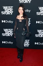 CIERRA RAMIREZ at West Side Story Premiere at El Capitan Theatre in Los Angeles 12/07/2021