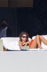 CINDY CRAWFORD and KAIA GERBER on Vacation in Cabo San Lucas 12/27/2021