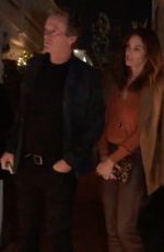 CINDY CRAWFORD and Rande Gerber at Giorgio Baldi in Santa Monica 12/05/2021
