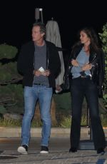 CINDY CRAWFORD Out for Dinner at Nobu in Malibu 12/11/2021