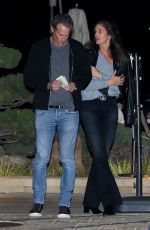 CINDY CRAWFORD Out for Dinner at Nobu in Malibu 12/11/2021