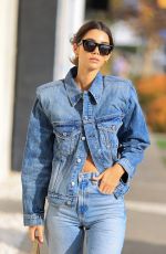 CINDY MELLO in Double Denim Out in West Hollywood 12/10/2021