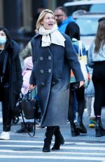 CLAIR DANES Out and About in New York 12/21/2021