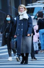 CLAIR DANES Out and About in New York 12/21/2021