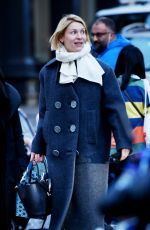 CLAIR DANES Out and About in New York 12/21/2021