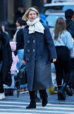 CLAIR DANES Out and About in New York 12/21/2021